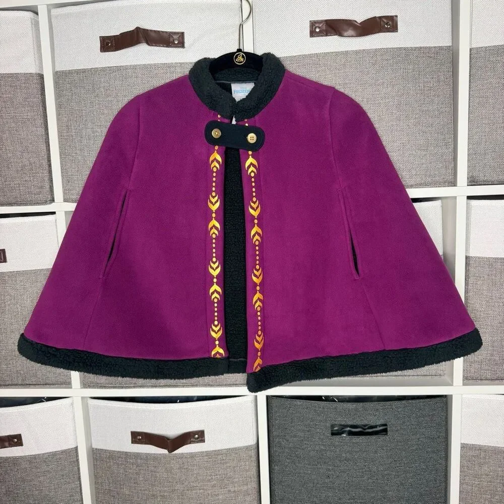 Disney Frozen 2 Anna Travel Cape Size 120/60 US size 7